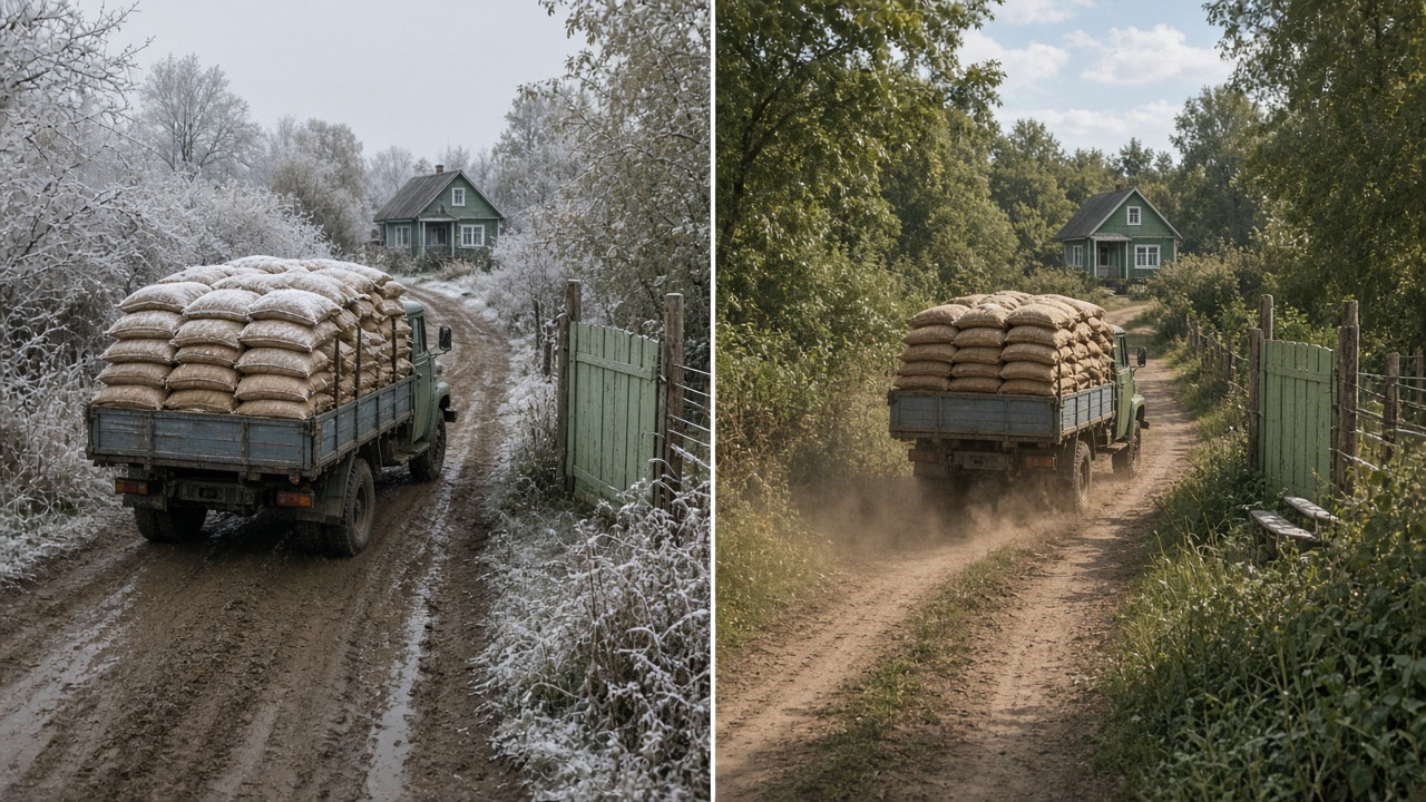 Объём, логистика, сезон