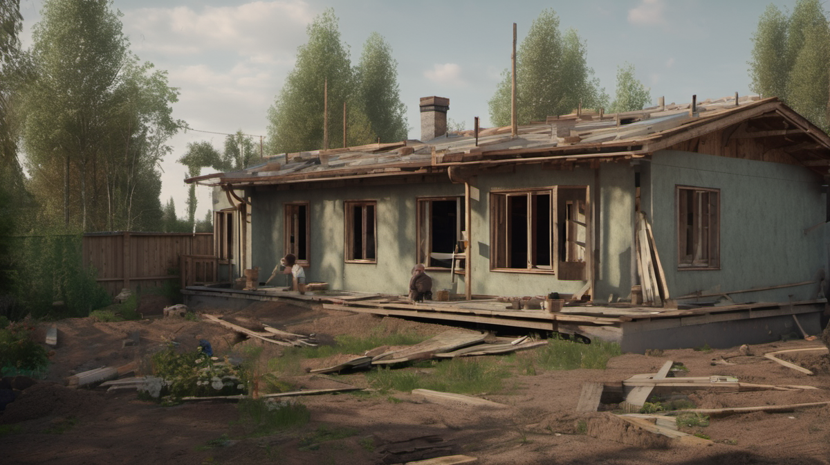 Жёсткая отмостка