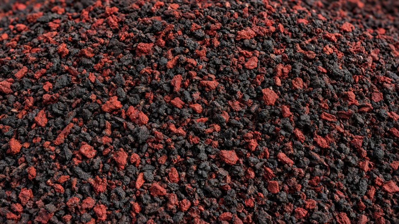 Покрытие из резиновой крошки